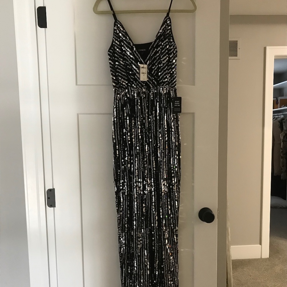 Express Sequin jumpsuit